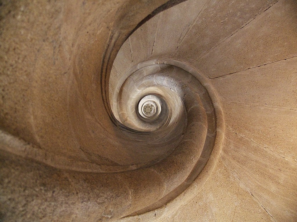Spiral staircase – Saint Lawrence Church, Nürtingen