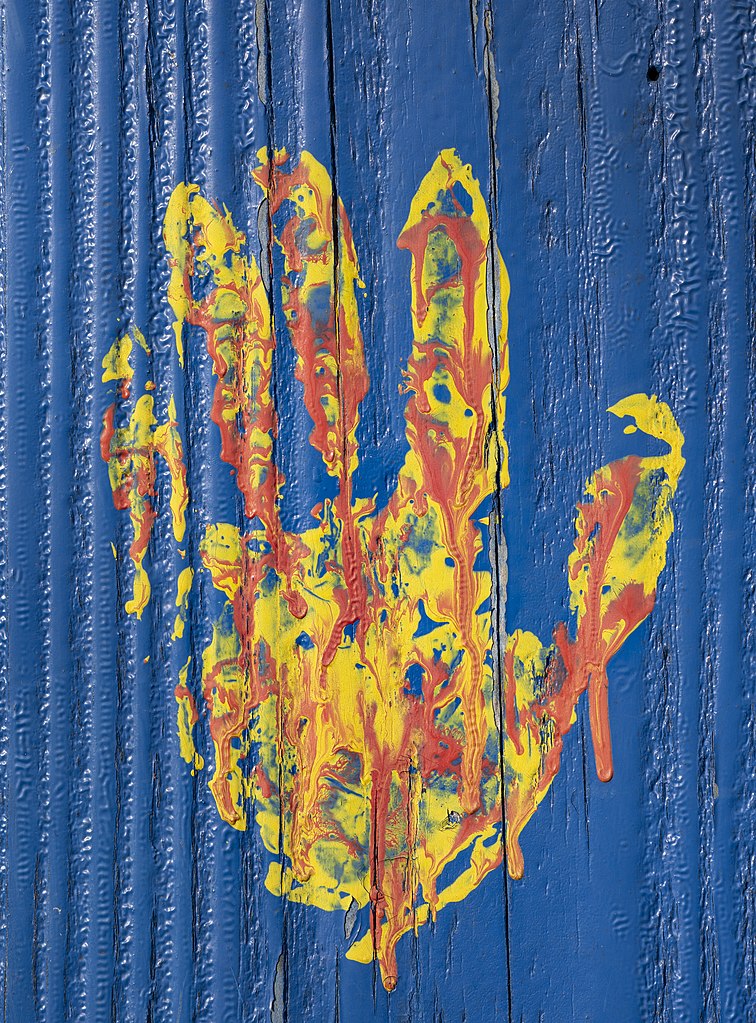 Colourful hand