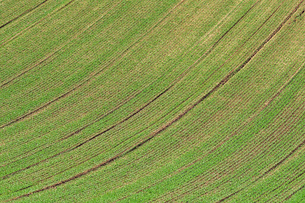 Curved furrows